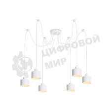 Светильник Ambrella light TR8131/6 WH белый E27*6 max 40W D700*800