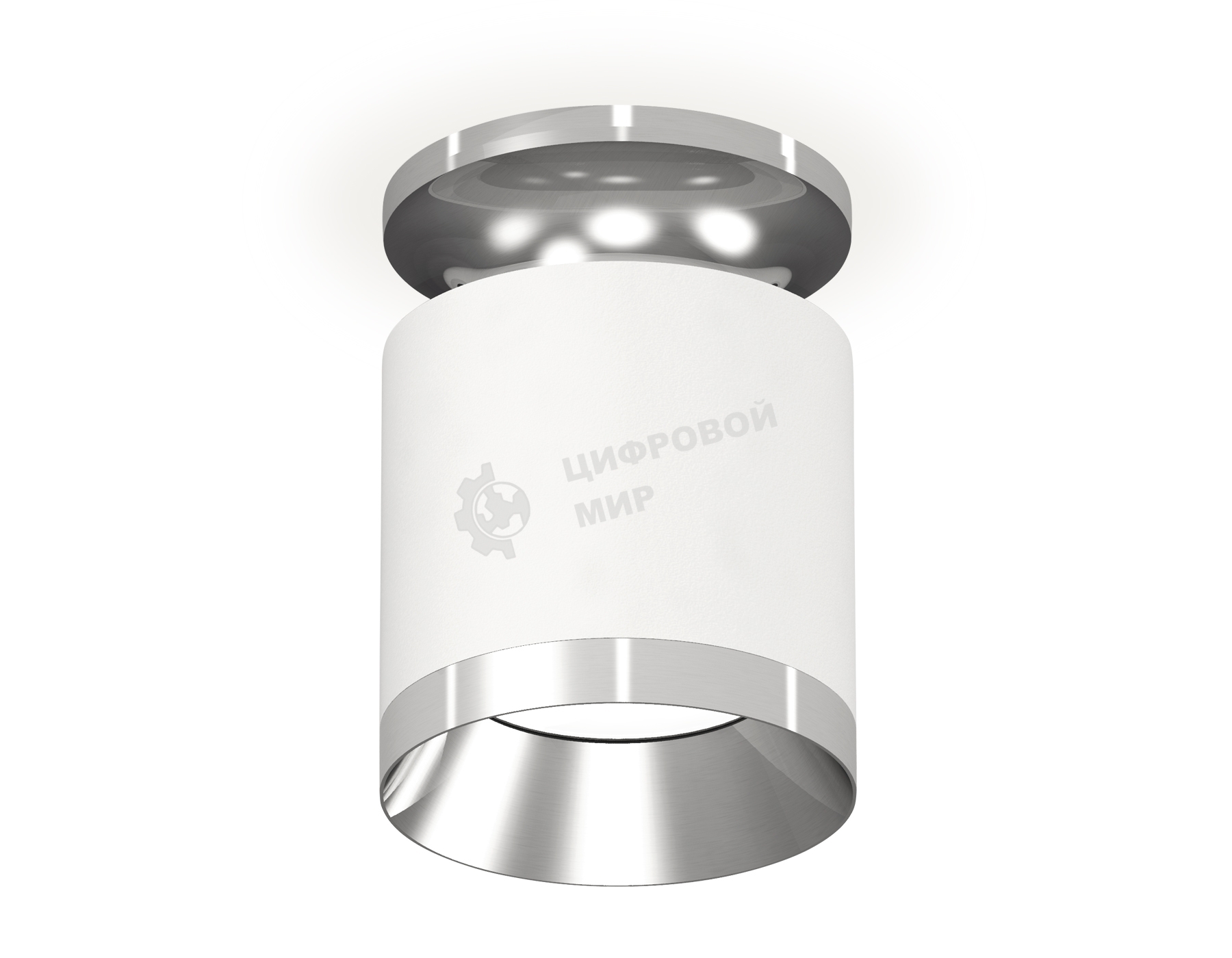 Светильник Ambrella Light XS7401101 SWH/PSL белый песок/серебро полированное MR16 GU5.3 (N7927, C7401, N7032)