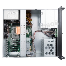 Компьютерный корпус InWin IW-R400-01N/USB3.0*2/Rear fan 8025мм 4200RPM*2/Front fan 8025мм 4200RPM*2/Front door/Air filter for front door/SK35-02