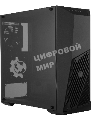 Компьютерный корпус  Cooler Master MasterBox K501L, 1xUSB3.0, 1xUSB2.0, 1x120 Fan,  1x120 Red Led Fan, w/o PSU, Black, ATX