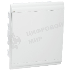 Бокс IEK MKP82-V-24-WD-41-10 ЩРВ-П-24 модуля встраив.пластик IP41 PRIME белая дверь