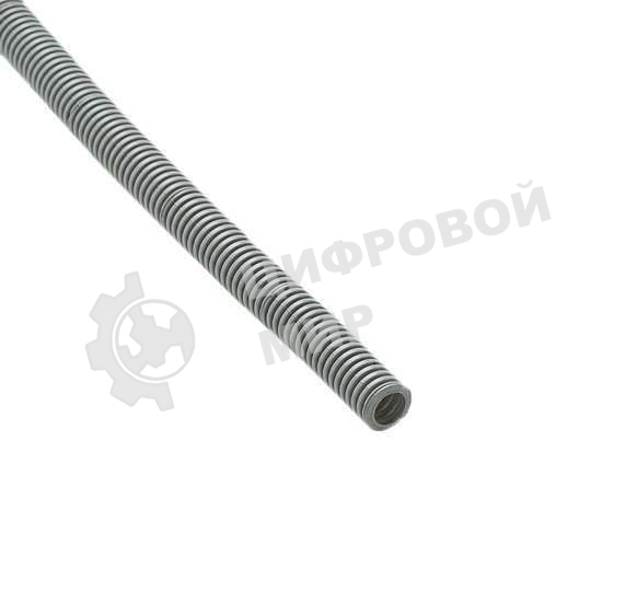 Труба гофрированная ПВХ d16 мм с зондом сер. (100 м) Рувинил 11601(100)