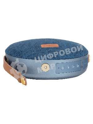 Колонка портативная Hyundai H-PAC520 синий 8W 1.0 BT/3.5Jack 10м 2200mAh