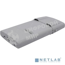 Точка доступа MikroTik RB912UAG-5HPnD-OUT BaseBox 5 (RouterBOARD 912UAG with 600Mhz Atheros CPU, 64MB RAM, 1xGigabit LAN, USB, miniPCIe, built-in 5Ghz 802.11a/n 2x2 two chain wireless with two RP-SMA connectors, Ro