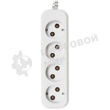 Сетевой удлинитель Buro BU-PTE4.1UC-B 1.5 м (4 розетки) черный (пакет ПЭ)