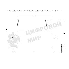 25026/LED / Встраиваемый светильник 7W 4200K SB бронза