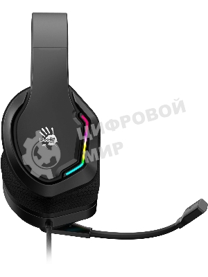 Гарнитура проводная с микрофоном A4Tech Bloody G260 черный 2м мониторные USB оголовье (G260)