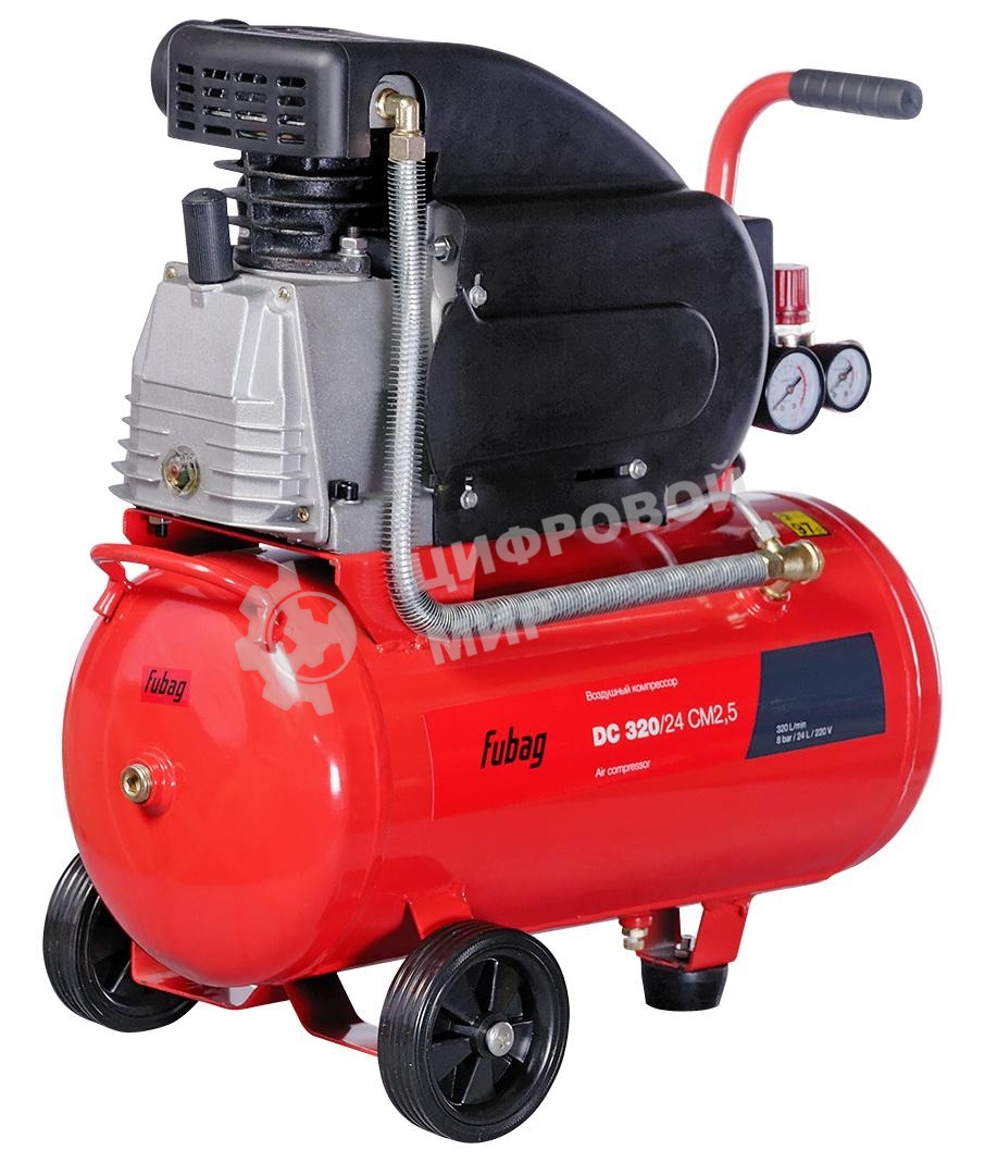 Компрессор FUBAG DС 320/24 CM2.5 320л/мин 24л 8бар 1.8кВт