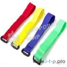 Hyperline WAS-310-GN Хомут-липучка зеленый 310мм