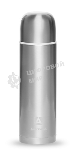 Термос Арктика 105-1200, узкое горло 1,2 л, современный, холод/тепло 30 ч