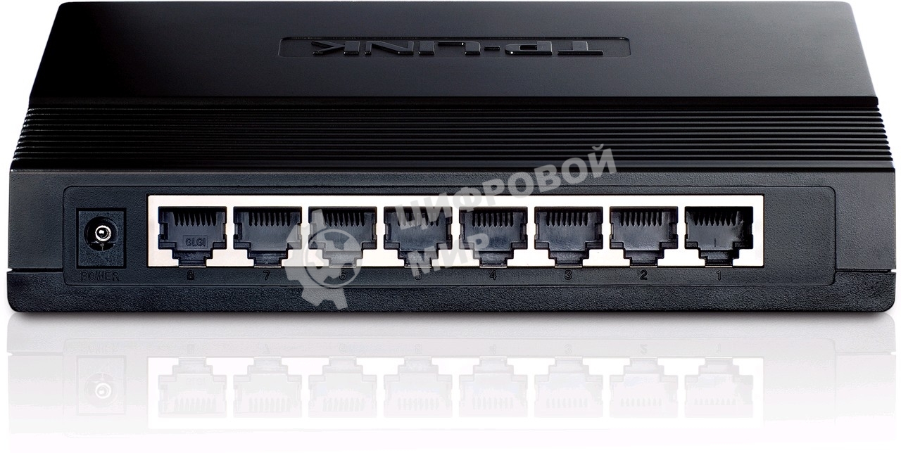 Коммутатор TP-Link SMB TL-SG1008D 8-port Gigabit Switch, plastic case