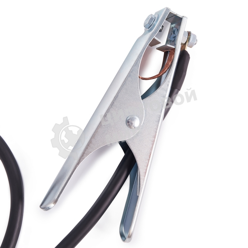 Сварочный кабель с клеммой заземления Rexant 25 мм² 300 А СКР 10-25 3 м