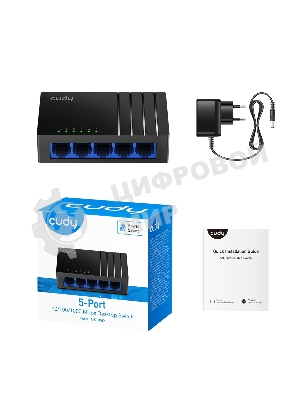 Коммутатор Cudy GS105D, 5×1 Гбит/с