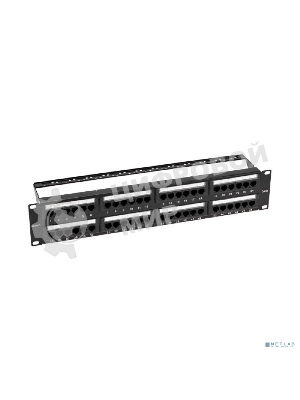 Панель коммутационная Rexant с кабельными органайзерами 19