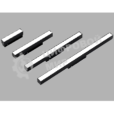 Трековый линейный светильник Ambrella light GL8045 BK черный IP20 18W 3000-6000K 220V 120° 410*25*41