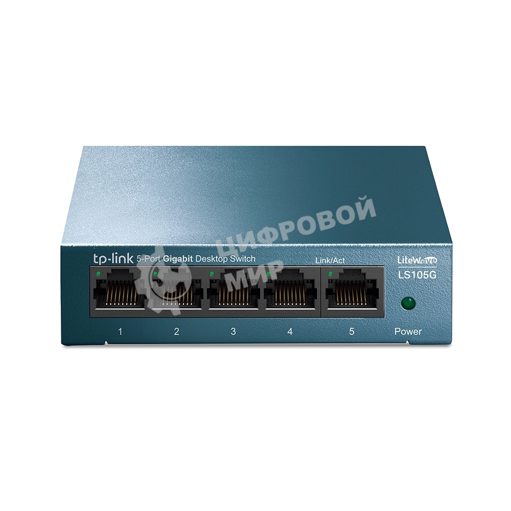 Коммутатор TP-Link 5 ports Giga Unmanagement switch, 5 10/100/1000Mbps RJ-45 ports