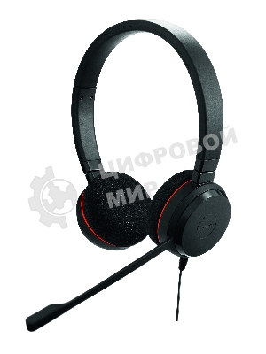 Гарнитура Jabra Evolve 20 MS Stereo USB чёрный, проводная