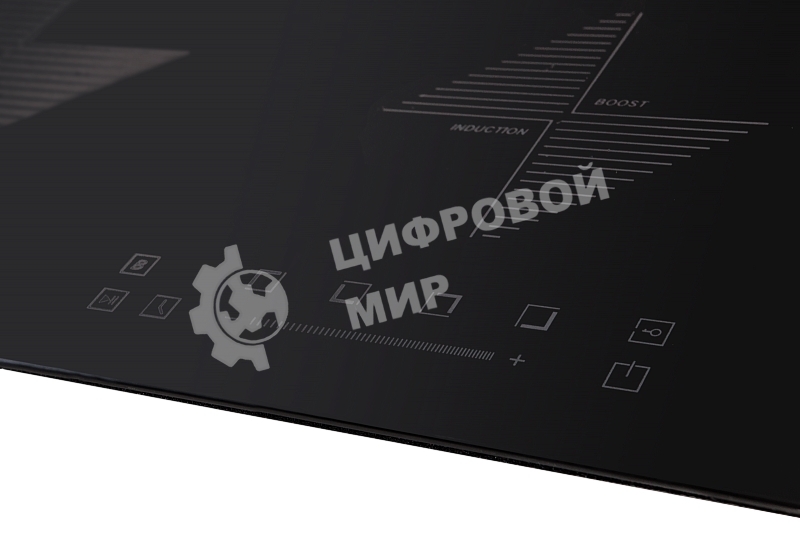 Индукционная варочная панель Kuppersberg ICS 604/ширина 60 см, 2 зоны 1,5 кВт(BOOSTER 2 кВт), 2 зоны 2 кВт(BOOSTER 3 кВт),электронное сенсорное управление + слайдер, 5 цифровых дисплев, 9 уровней мощности,автоматическое отключение,автоматика закипания,защ