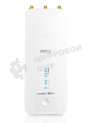Точка доступа Ubiquiti RP-5AC-Gen2 Rocket 5AC PRISM Gen 2 Радиоустройство 5 ГГц, PtMP/PtP, airMAX ac, 2x RP-SMA, фильтры airPrism, GPS Sync
