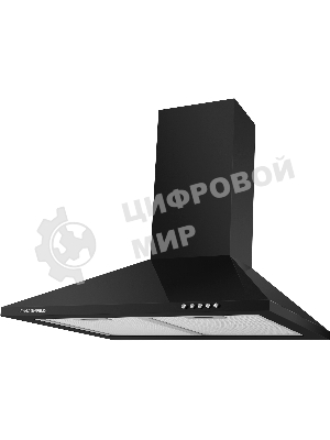 Вытяжка купольная Maunfeld Cork 60, черный, 60 см, 620 куб. м/ч, 47 дБ