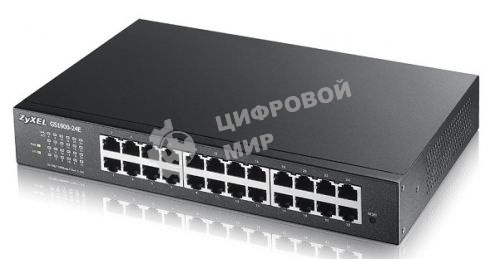 Коммутатор Smart L2 Zyxel GS1900-24, rack 19