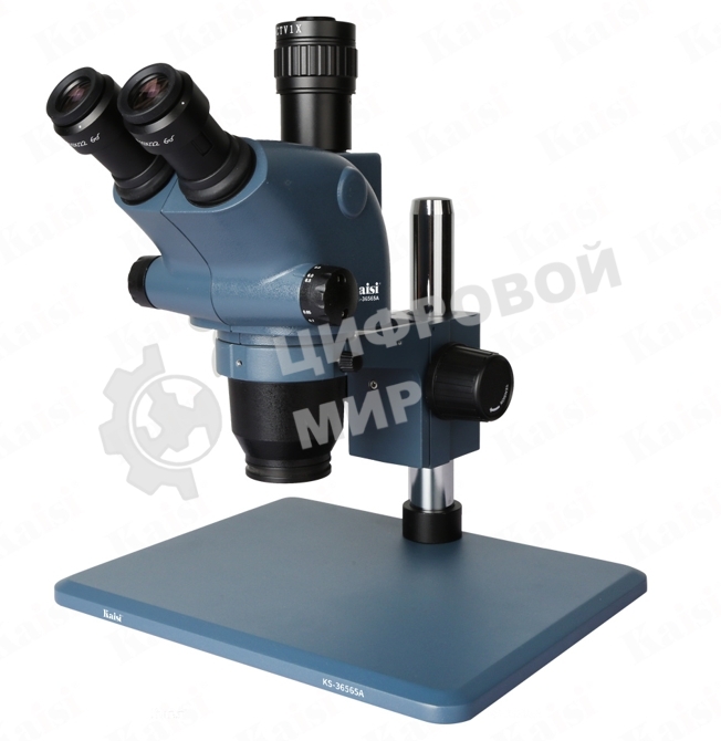 Тринокулярный микроскоп Kaisi 36565A Industrial Blue