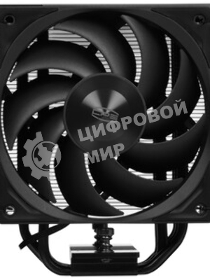 Кулер для процессора PCCooler RZ500 черный 120мм алюминий+медь 2200rpm 32db 4-pin 250W 155мм