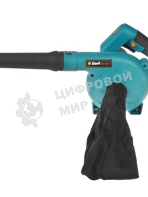 Воздуходувка Bort BSS-900-R 900Вт пит.:от сети синий