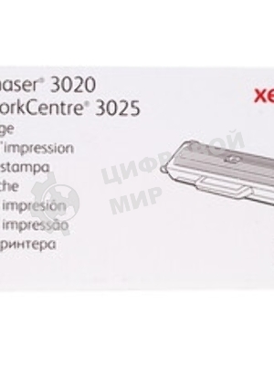 Картридж лазерный Xerox 106R02773 черный для Xerox Phaser 3020/WC 3025 (1500 стр)(Channels)