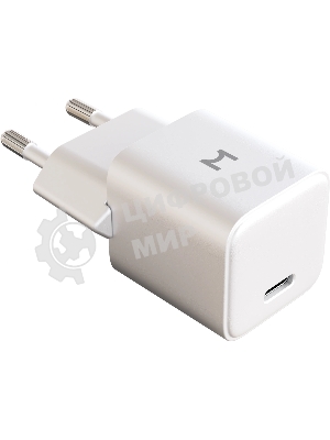 Сетевое зарядное устройство Magssory ACH005 30W 2A (PD+QC) универсальное белый