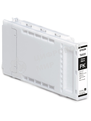 Картридж струйный Epson C13T693100 для SC-T3000/T5000/T7000 UltraChrome XD Photo Black T693100 350 м