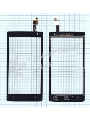 Сенсорное стекло (тачскрин) для Acer Liquid Z5 Z150, черное