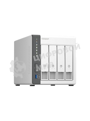 Сетевое хранилище NAS Qnap D4 (REV. C) 4-bay настольный Cortex-A55 RK3568B2