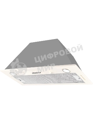 Вытяжка встраиваемая Kuppersberg Inlinea 70 CX кремовый/нержавеющая сталь, 70 см, 1300 куб. м/ч, 41 дБ