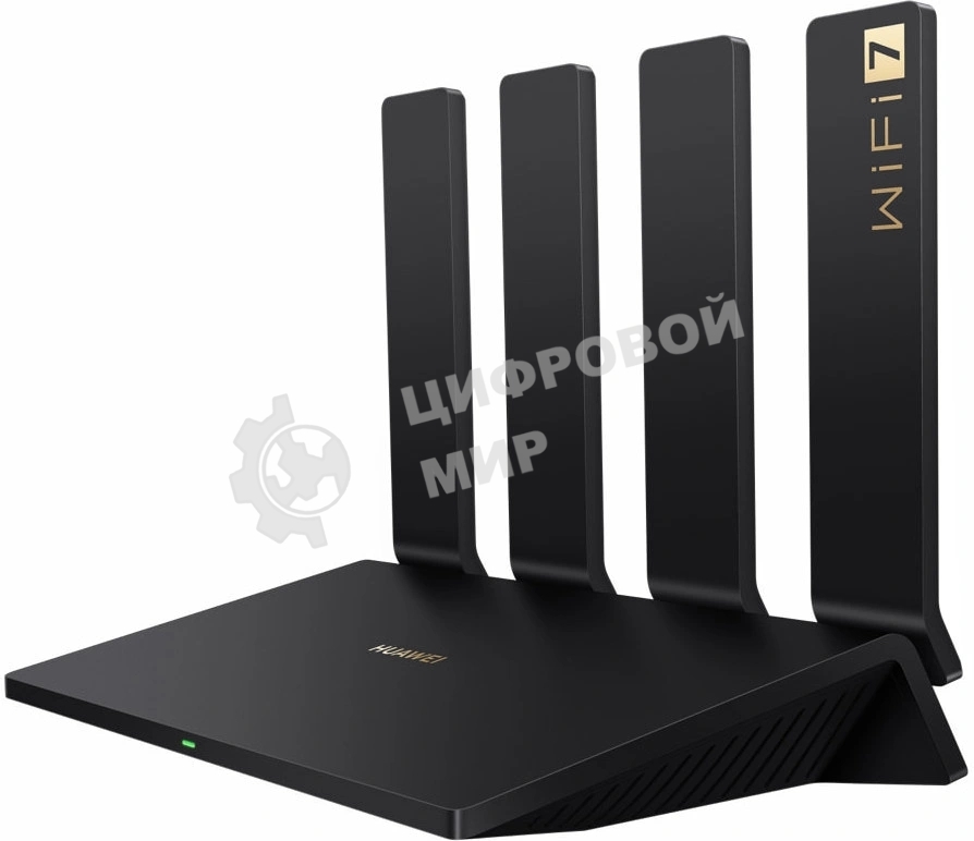 Роутер беспроводной Huawei WiFi BE3 Pro YGJN- BE33 (53030DEM) BE3600 10/100/1000BASE-T черный