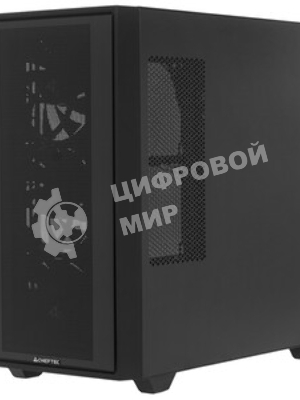 Компьютерный корпус Chieftec Night Hunter черный без БП ATX 4x140мм audio bott PSU
