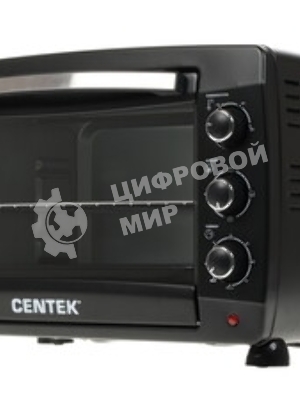 Мини-печь Centek CT-1532-46 (черн) 46л 2000 Вт,, таймер 90 мин, 4 режима, max 320°
