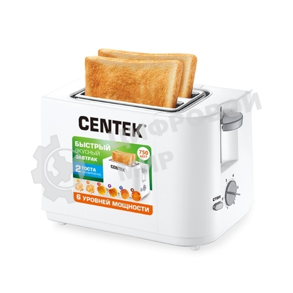 Тостер Centek СТ-1425 WHITE