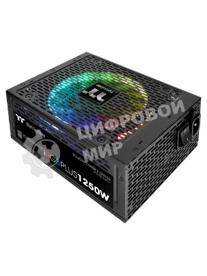 Блок питания Toughpower i Digital 1250 PS-TPI-1250DPCTEU-T /1250W/ATX 2.3 & EPS 2.92/A-PFC/14cm Riing Plus RGB fan/EU/80Plus Titanium