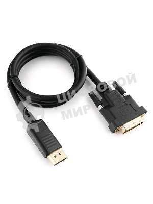 Кабель DisplayPort-DVI Gembird/Cablexpert 1м, 20M/19M, черный, экран, пакет