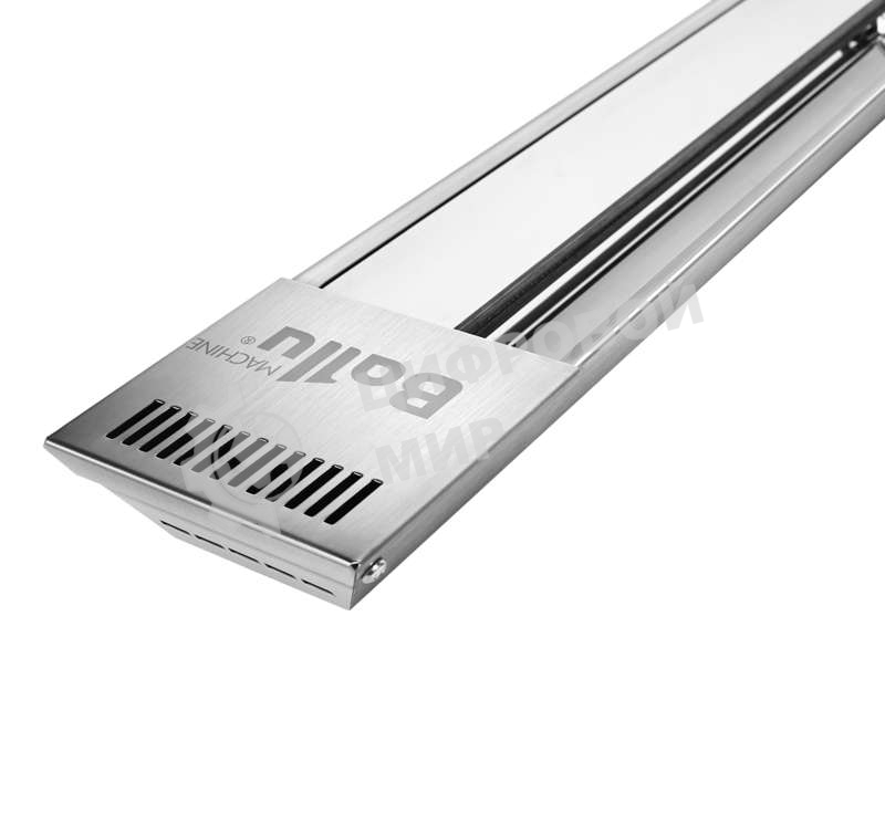 Обогреватель инфракрасный Ballu BIH-T-1.5-E серый, 1500 Вт, 15 м2