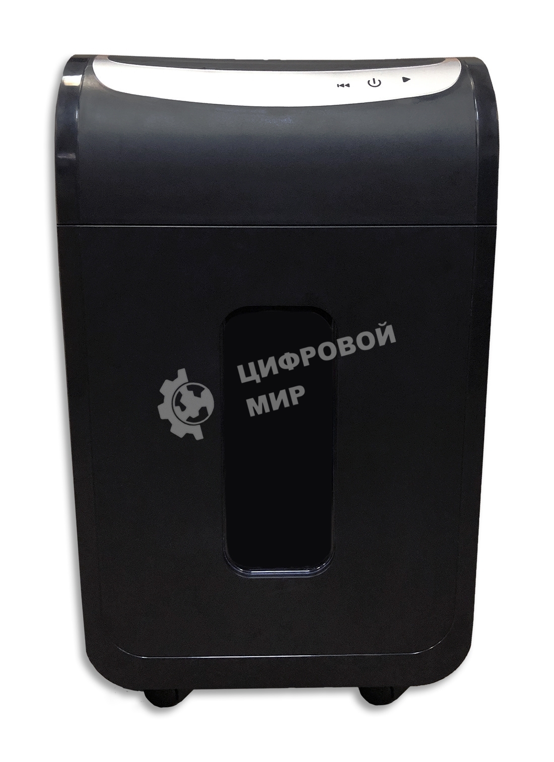 Шредер Office Kit S218 (1,9x13) черный (секр.P-5)/фрагменты/22лист./30лтр./скрепки/скобы/пл.карты/CD