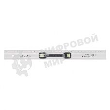 Линейка-уровень Matrix, 600 мм, металлическая, пластмассовая ручка 2 глазка MASTER