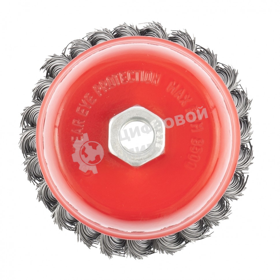 Щетка Matrix для УШМ, 100 мм, М14, 