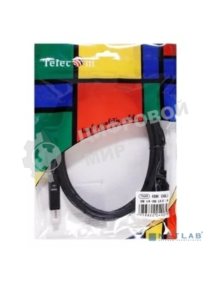 Кабель HDMI 19M/M,ver. 2.1, 8K@60 Hz 1.5m Telecom/VCOM TCG255-1.5M