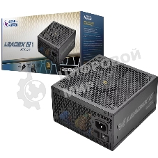 блок питания 1300 Ватт/Power Supply Super Flower Leadex III Gold, 1300W, ATX 3.1, 140мм, 8xSATA, 4xPCI-E(6+2), 1x12VHPWR(12+4), APFC, 80+ Gold, Full Modular