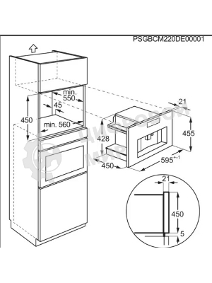 Кофе-машина Electrolux EBC85X автоматическая, сенсорное управление, нержавеющая сталь и черный