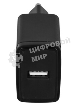 Сетевое зарядное устройство Cablexpert MP3A-PC-57, 5Вт, 1А, 1хUSB, черный, пакет