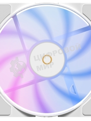 Вентилятор для корпуса Ocypus Beta F12 WH ARGB Reverse Blade White (Beta-F12-WH1AM01X-GL)