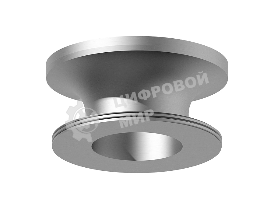 Насадка для корпуса светильника N7928 МСH хром матовый D70*H28mm Out25mm